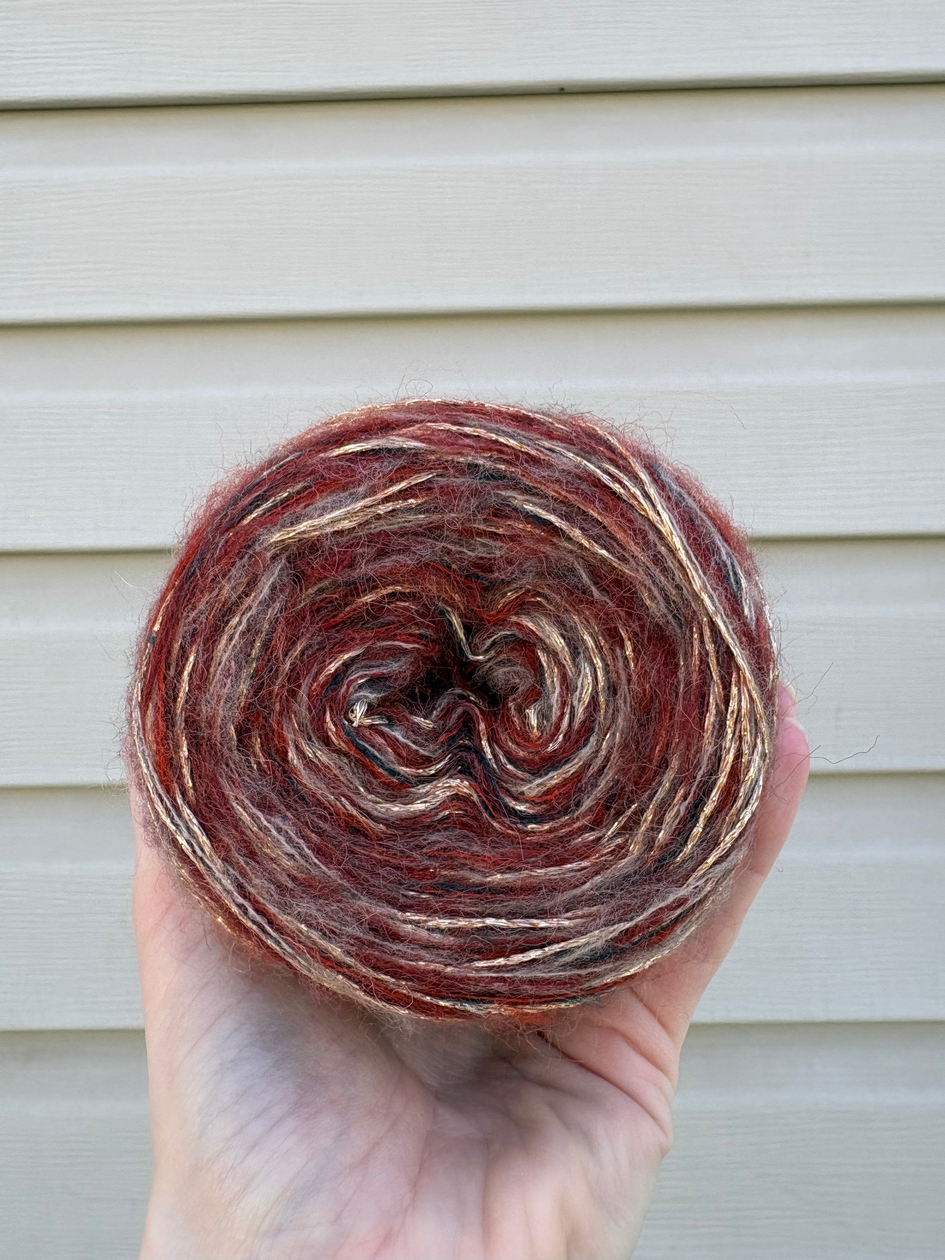 Copper Sparks - Studio Yarn · Glimmer Series