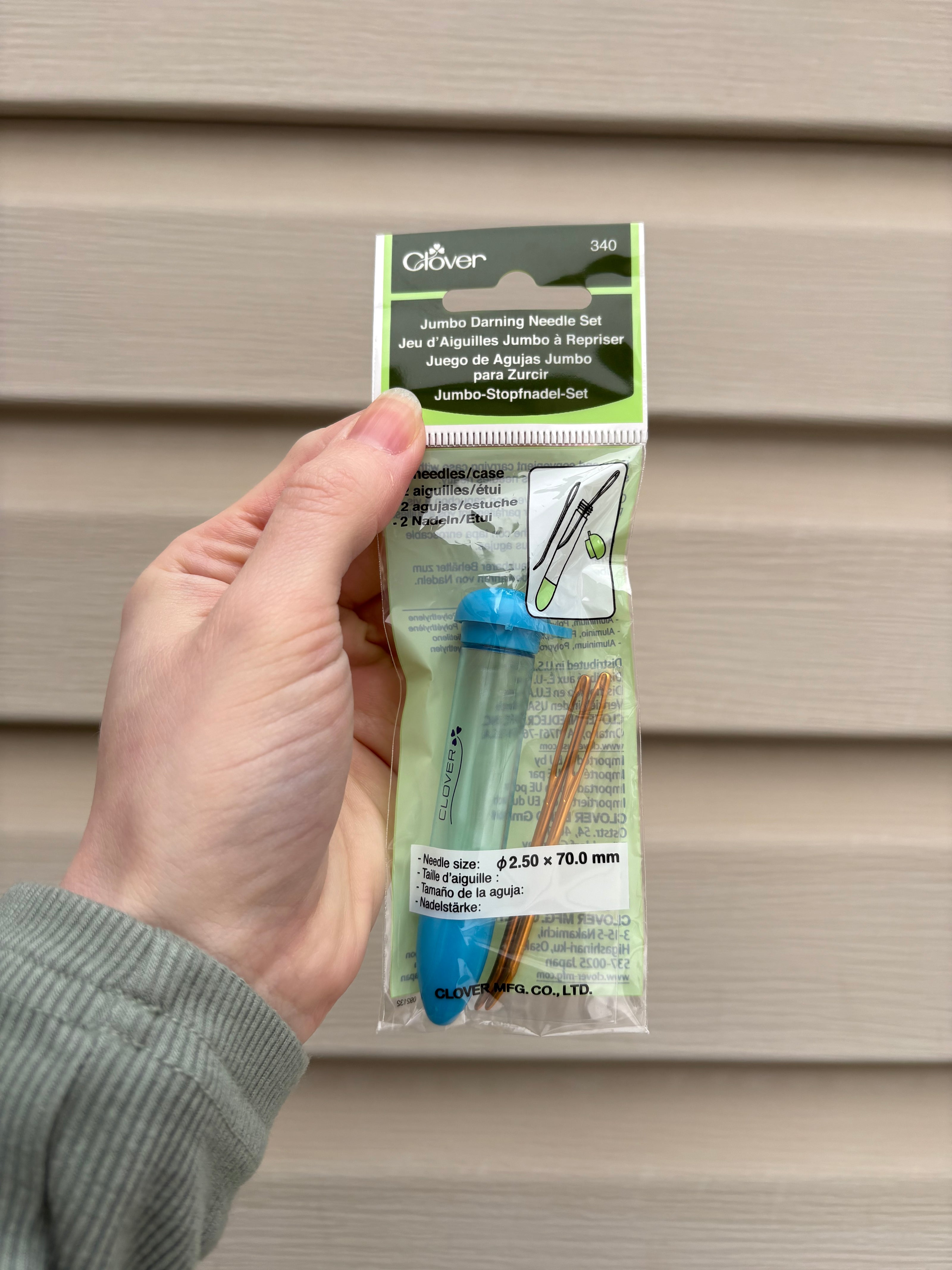Clover Jumbo Darning Needle Set