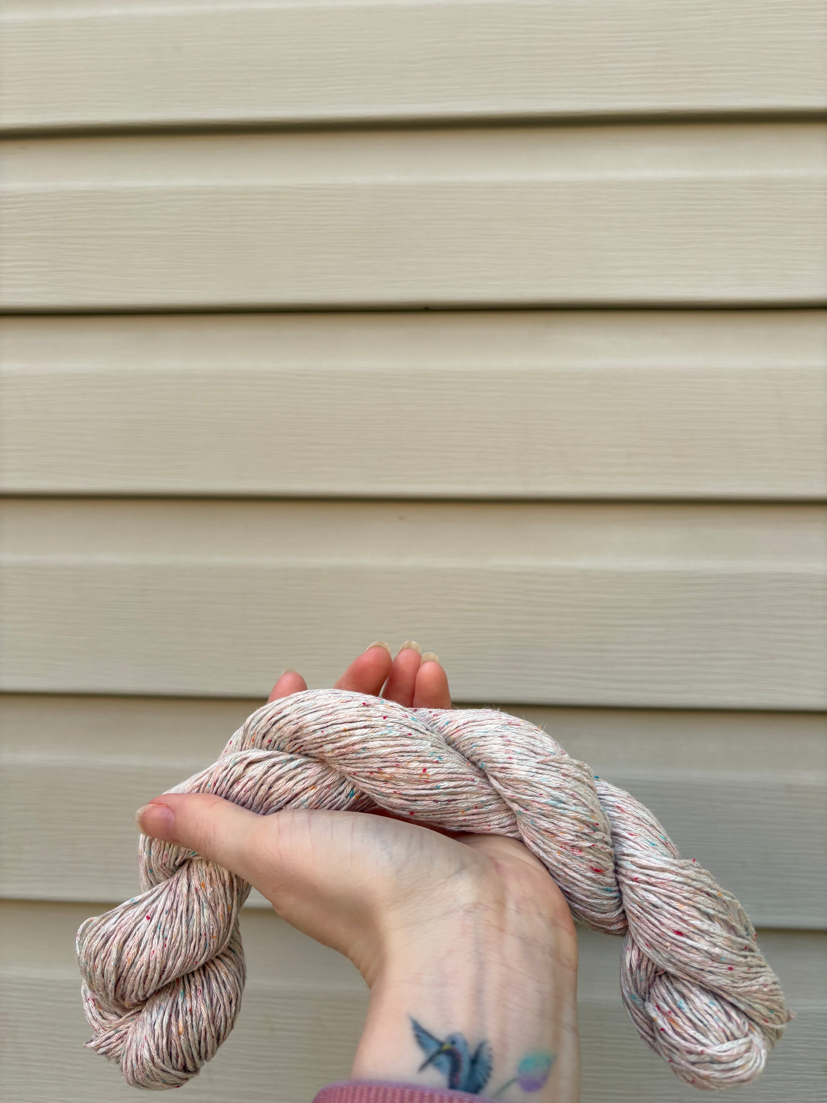 🌾 Dandelion Fluff - Studio Yarn · Wildflower Collection