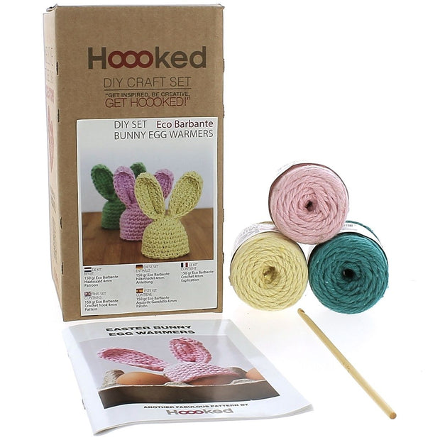 Hoooked DIY Easter Bunny Egg Warmer Kit