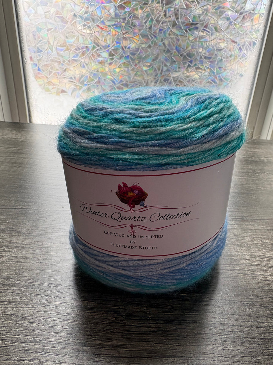 Arctic Drift – Studio Gradient Yarn | Winter Quartz Collection
