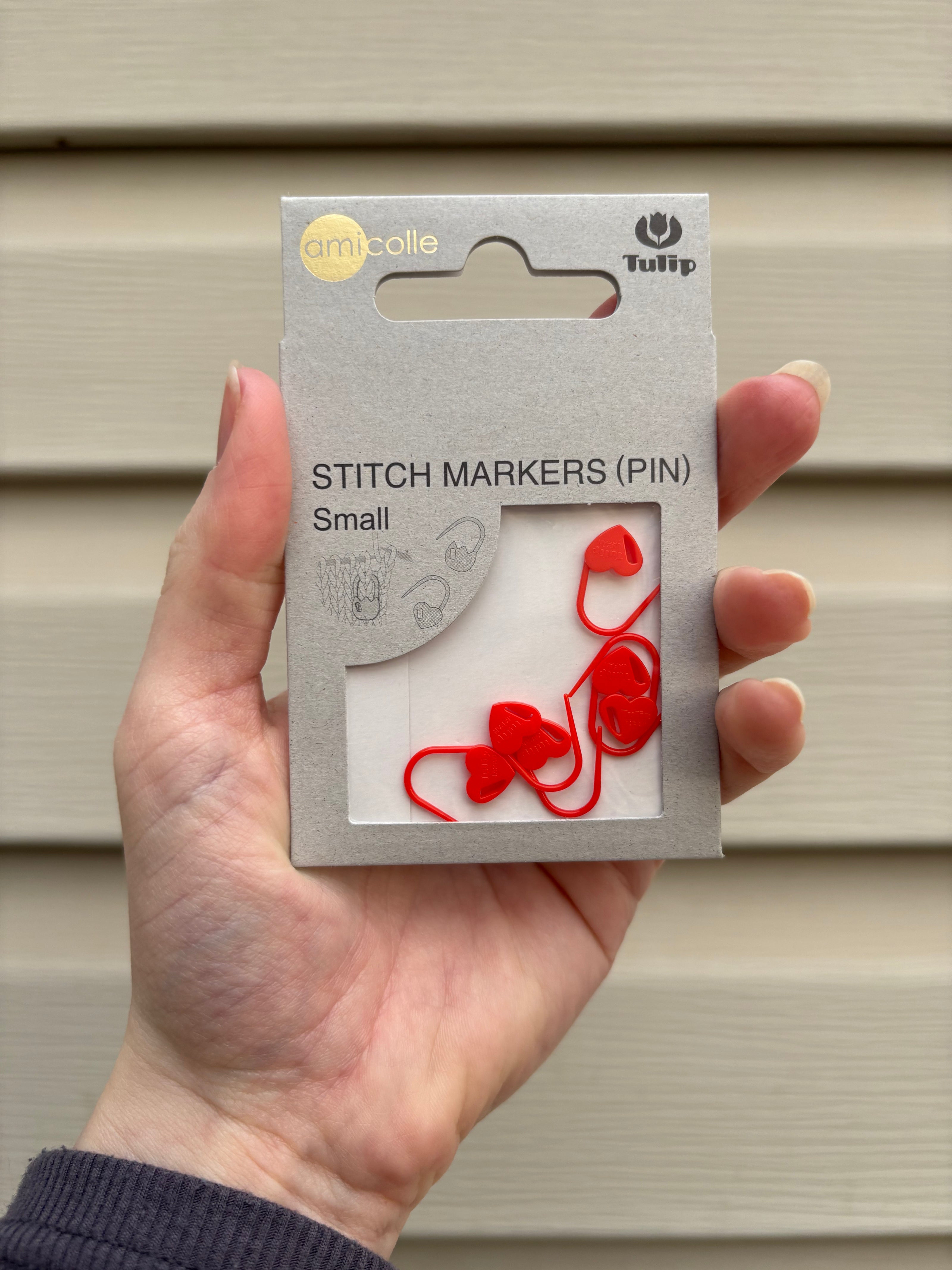 Tulip · Heart Stitch Markers