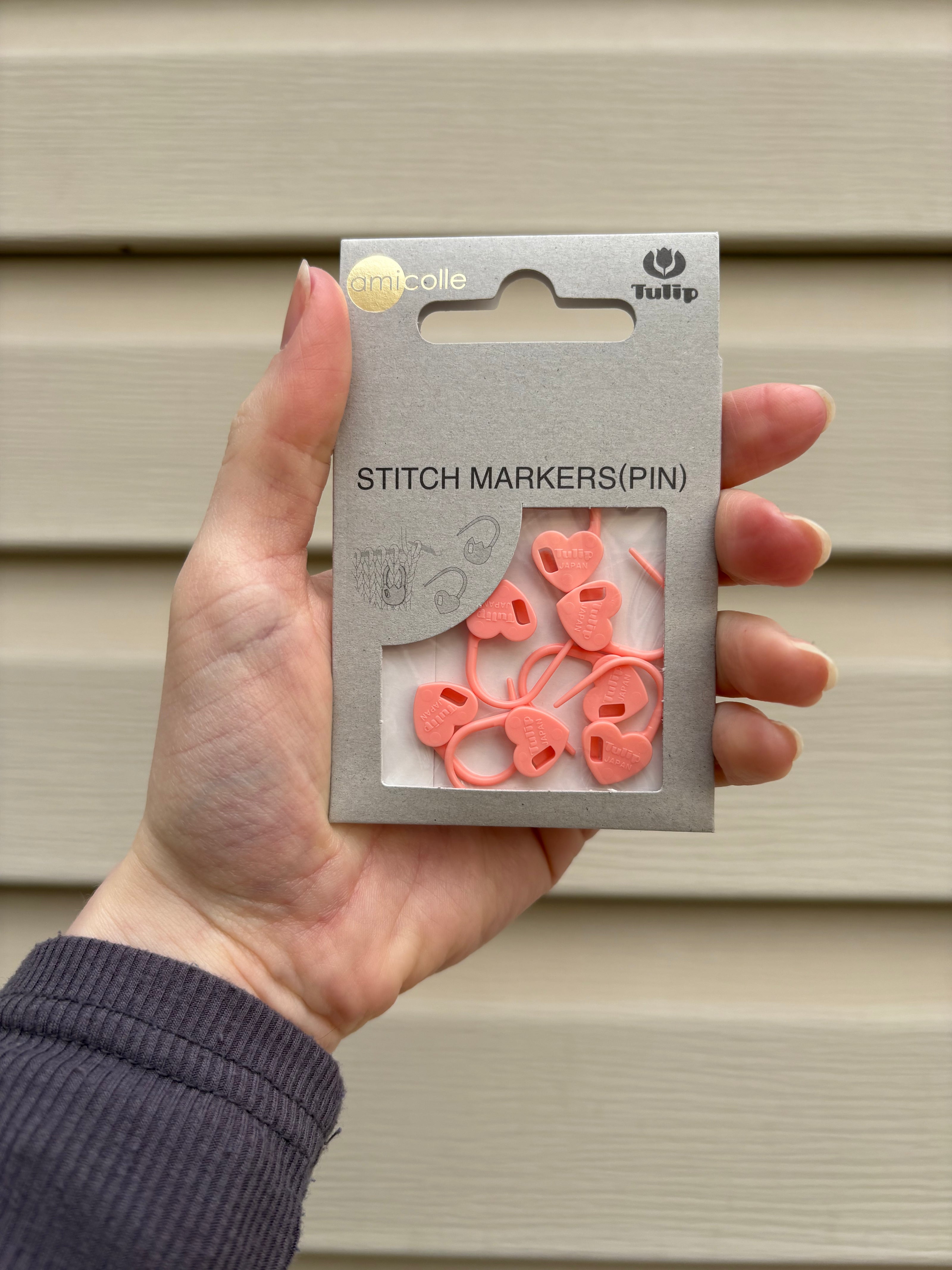 Tulip · Heart Stitch Markers