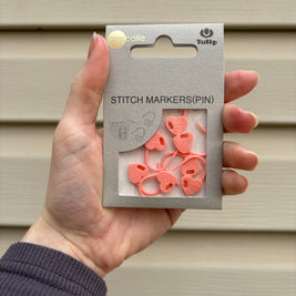 Tulip · Heart Stitch Markers