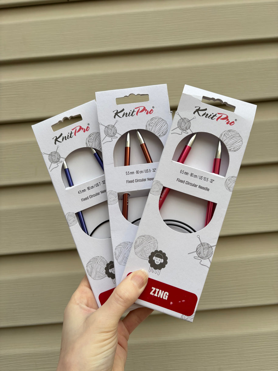 KnitPro · Zing Circular Knitting Needles