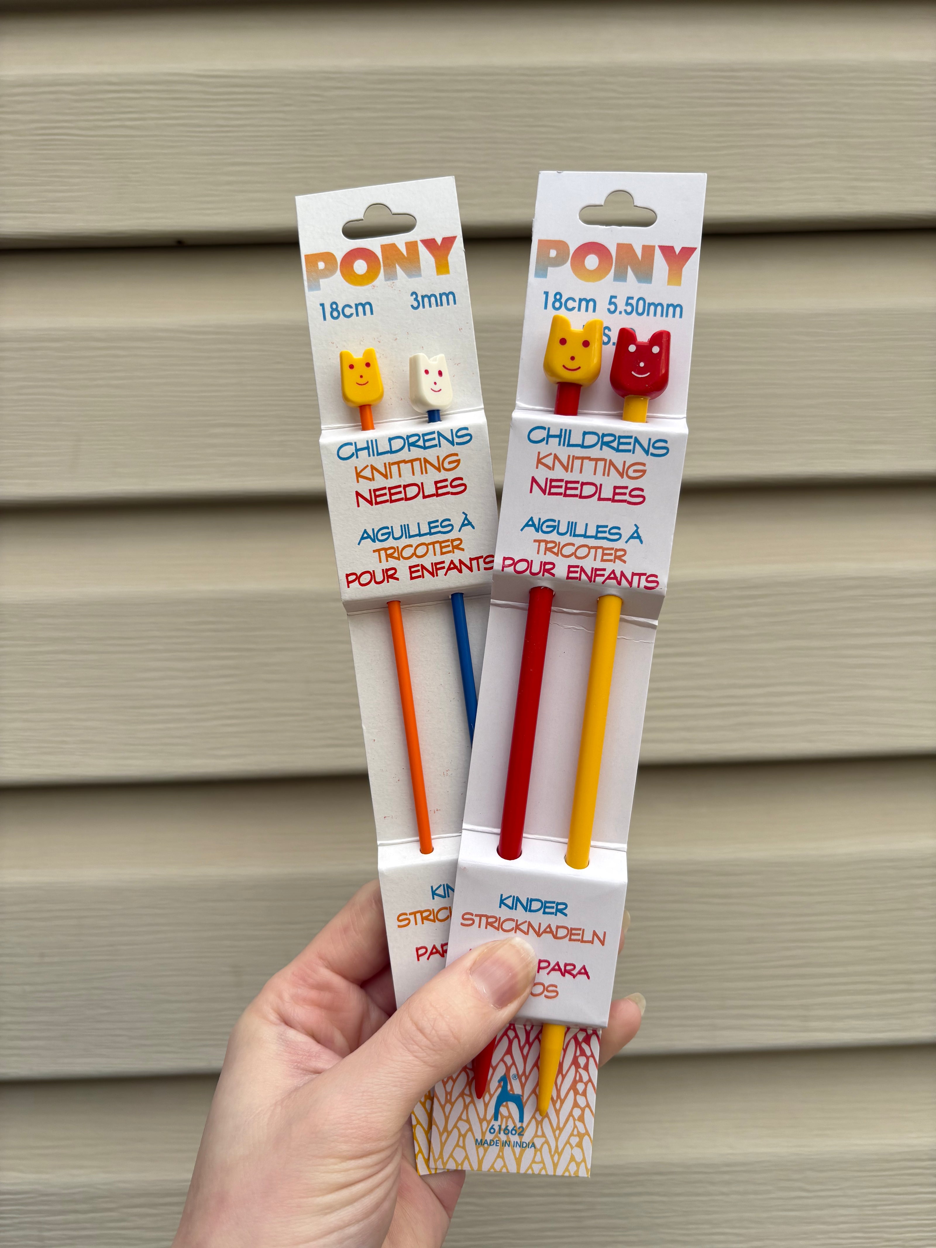 Pony · Knitting Needles for Kids