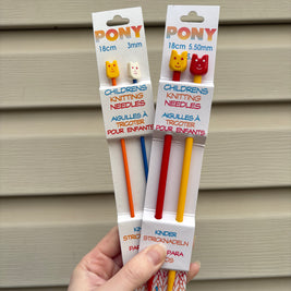 Pony · Knitting Needles for Kids