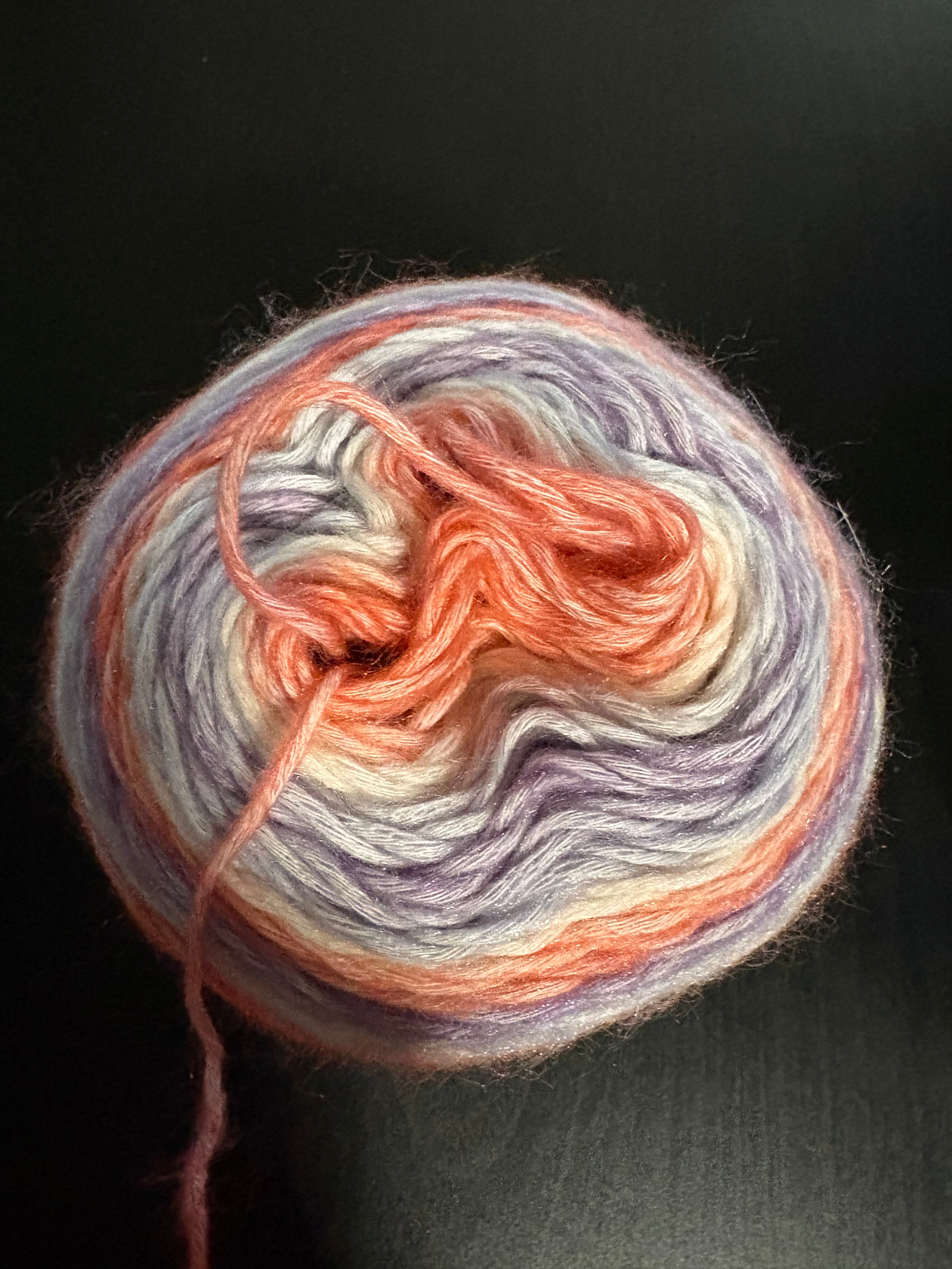 Sunlit Dawn – Studio Gradient Yarn · Winter Quartz Collection
