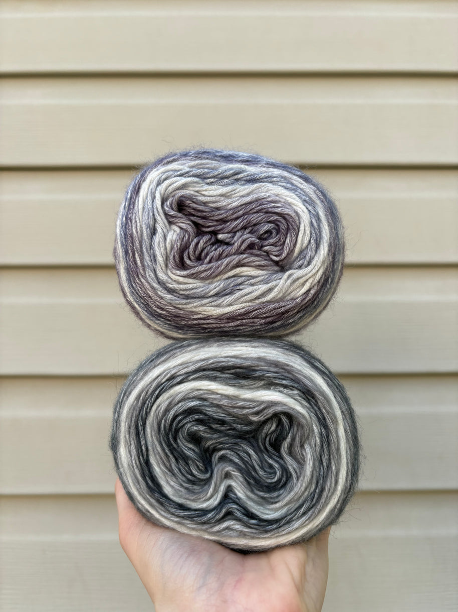 Seafoam Mist – Studio Gradient Yarn · Winter Quartz Collection