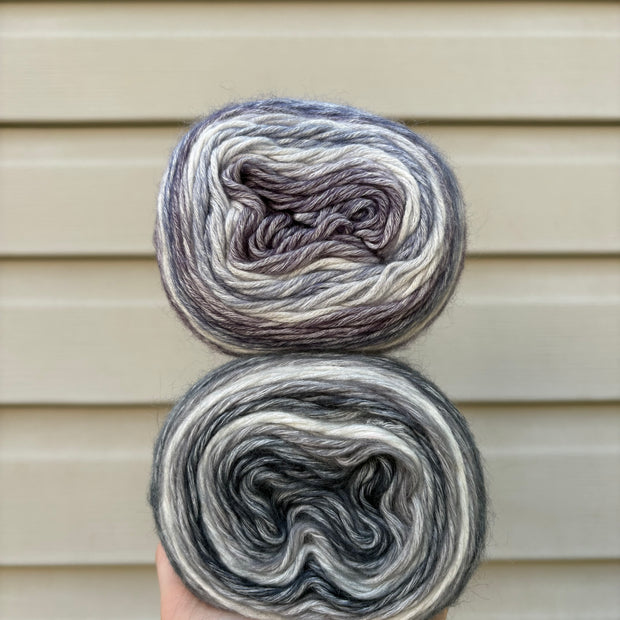 Seafoam Mist – Studio Gradient Yarn · Winter Quartz Collection