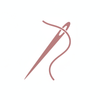 needle thread icon in color B56C83