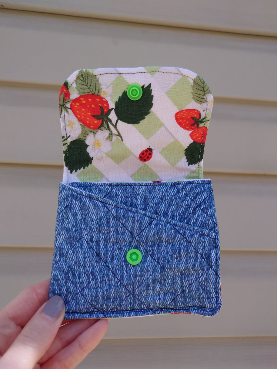 Strawberries fold-over