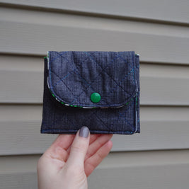 Billie Eilish fold-over (Green/White)