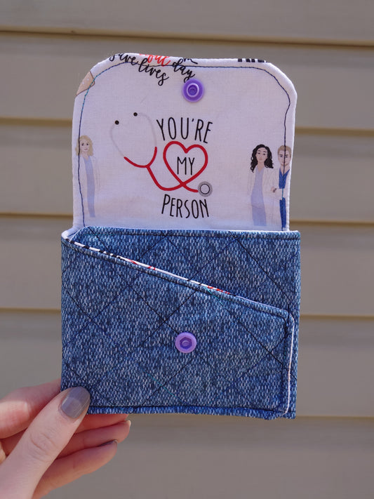 Grey's Anatomy fold-over (You're my person)