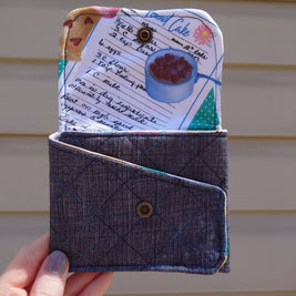 Cake recipe fold-over