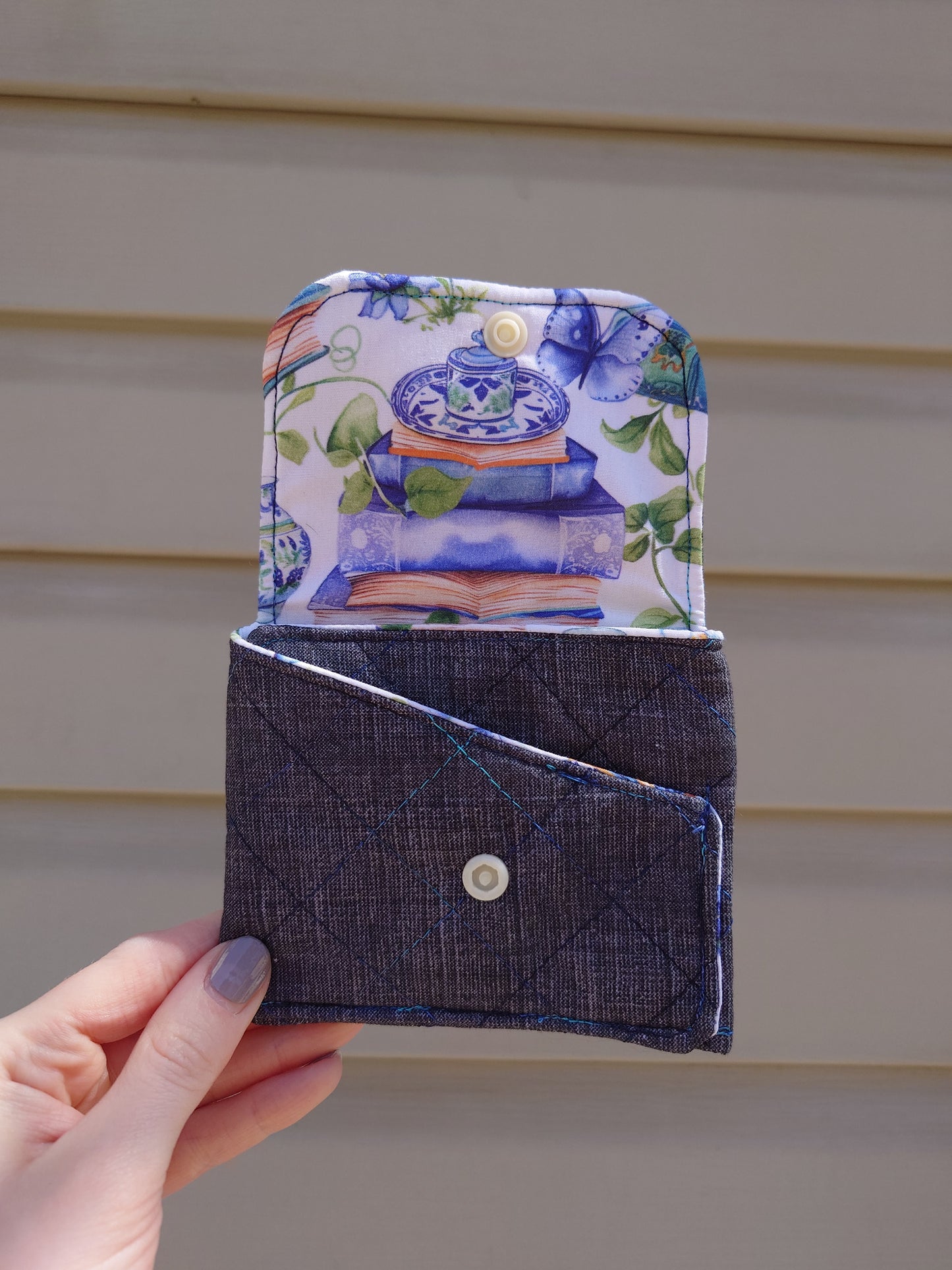 Blue Teapot fold-over