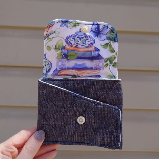 Blue Teapot fold-over